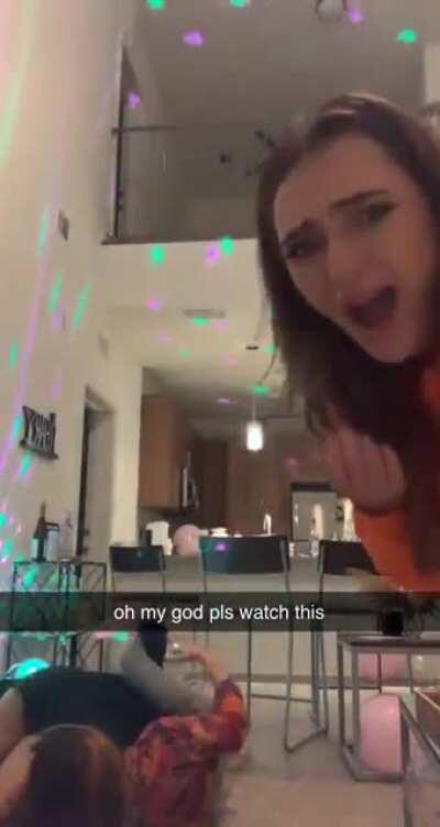 HMC while im trying to do my gymnastic challenge