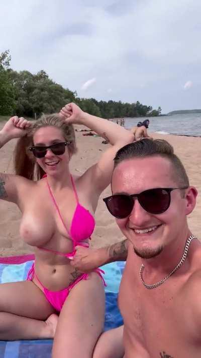 Mom's Tits Exposed By Her Sons Bully During Video Call