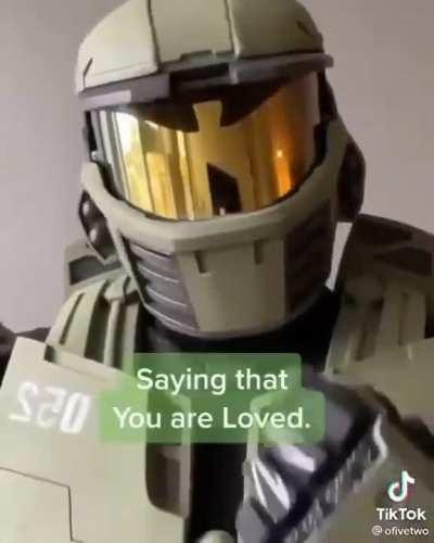master chief has a way with words