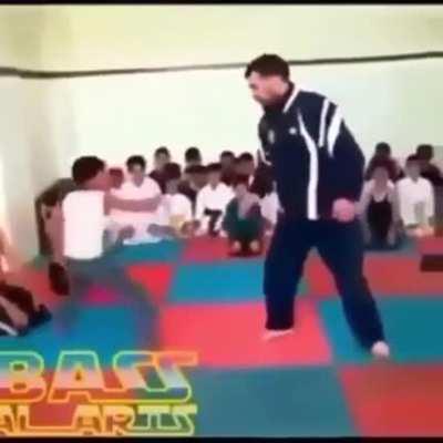 Kids, don't mess with this guy