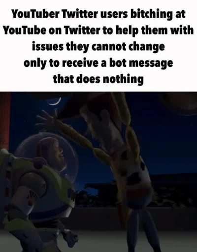 Imagine all the useless help they give to mfs with 100 subs