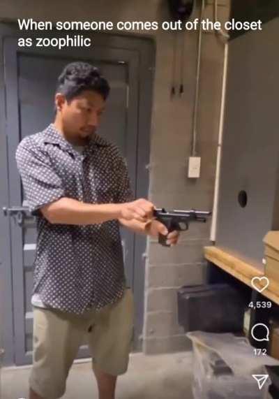 Keep away from ma great Dane, ya great shame