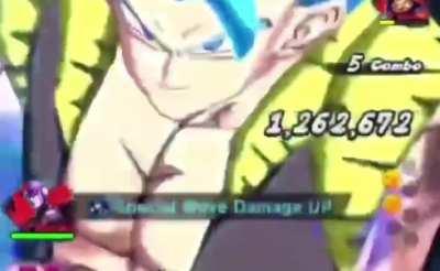 Gogeta status [Green Screen]