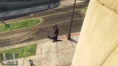I know u guys have seen lots of tricks/stunts in gta, but have u ever seen THIS !?