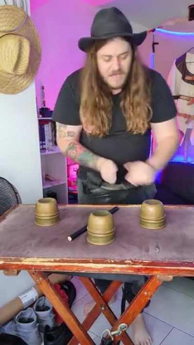 This trick used to be done in Egypt