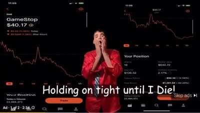 Someone posted an ad on YouTube for GME and I’m not disappointed