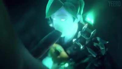 Will-O'-Wisp Tracer sucking dick (Yeero)