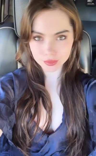 McKayla in the car via IG story (April 2023)