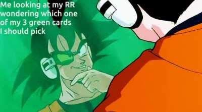 This man gets bare green cards, I loved the way they designed him in legends.