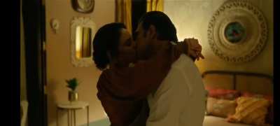 Amruta khanvilkar hot kiss