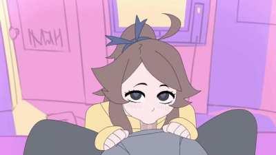 Cute girl swallows your load