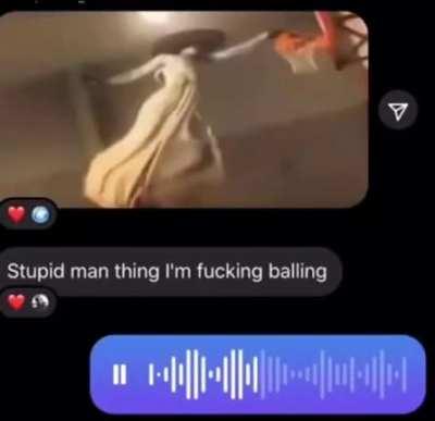 She’s fucking balling