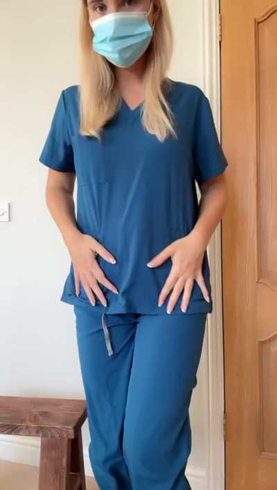 Your cute nurse for the day