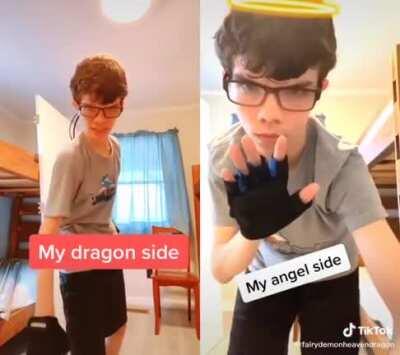 BRO WATCH OUT HAVE YOU SEEN HIS DRAGON SIDE!!