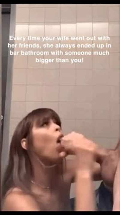 She never fails to find a bigger one