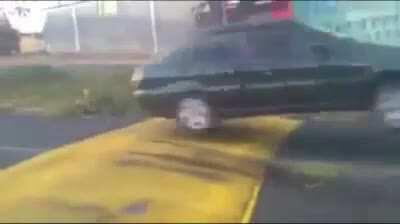 Government: Let's just make the road hump wider and taller. Driver: say no more