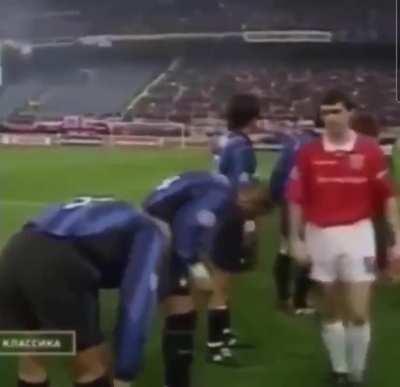 Man Utd vs Inter Milan 1999. Can't keep Roy Keane waiting😂