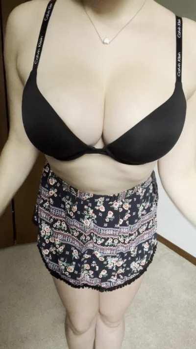 all of my weight goes to my naturally perky boobs, are they your type?