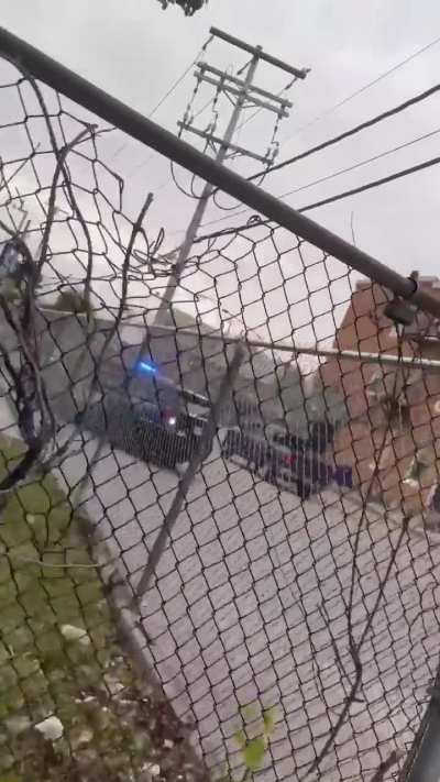 Cop Tries to Run Over Man For No Reason, Crashes