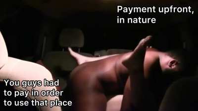 Sure you can stay. Payment Upfront, in Nature 🐢