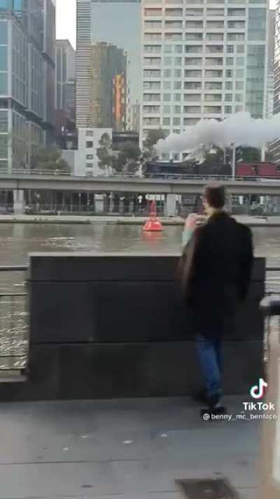 A taste of what Melbourne would have been like in the 1800s… LOUD!