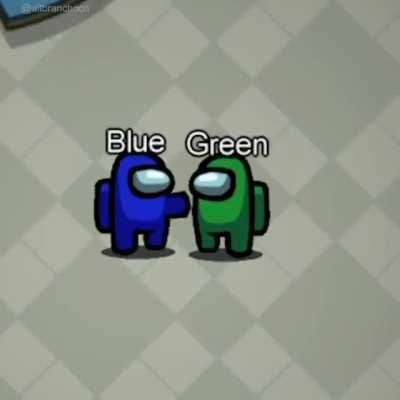 Cuando confío en un compañero jugando al among us