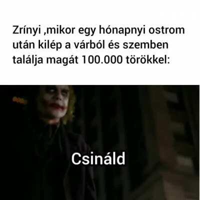 Majd a dédunoka, mikor meglátta a vadkant: