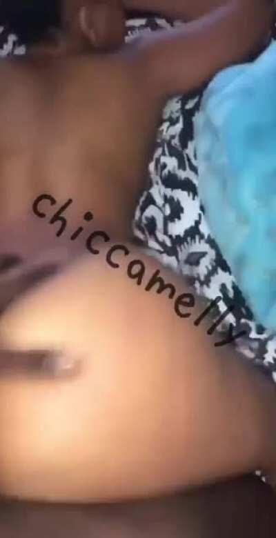 Y’all go follow her ig @chiccamelly