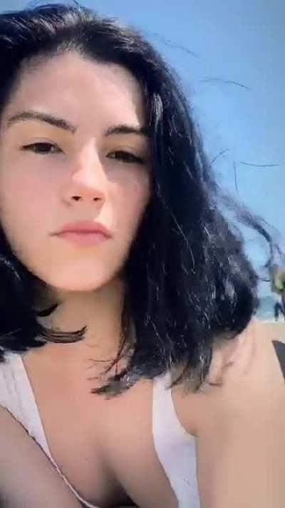 freckles at the beach