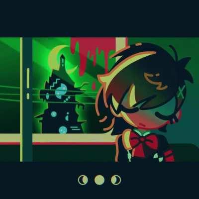 Midnight trip 🌕 (Art + animation by me @OkiComa)