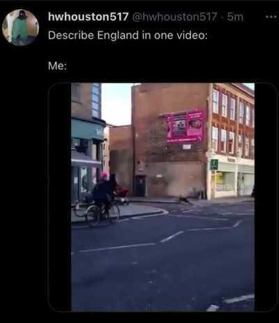 tis englind m8, innit?