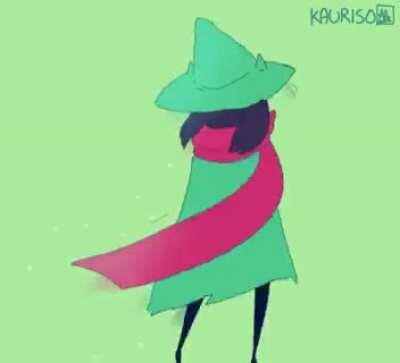 ralsei with a gun