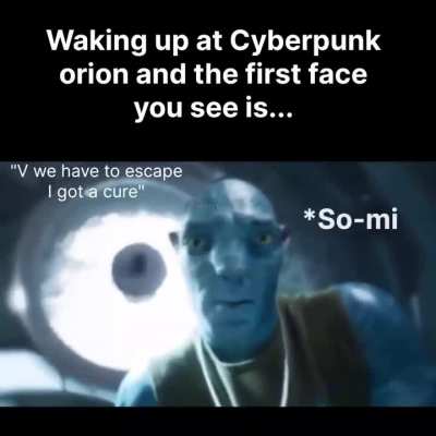 Characters you don't want to see in cyberpunk Orion.