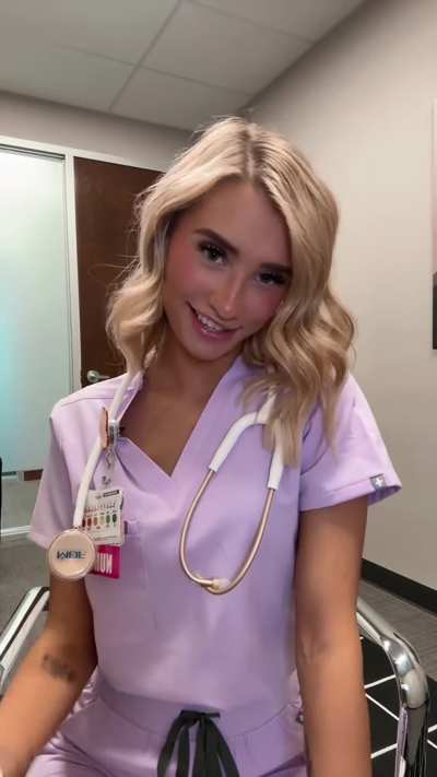 No way you're leaving without a little checkup