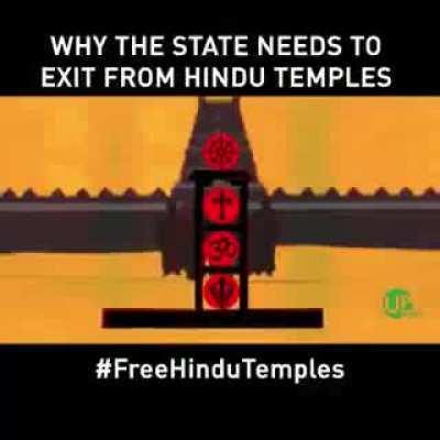 How state governments are looting Hindu temples and there is no outrage at all in the media