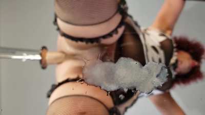 Jen the Cow getting milked again 💦l🐮💦