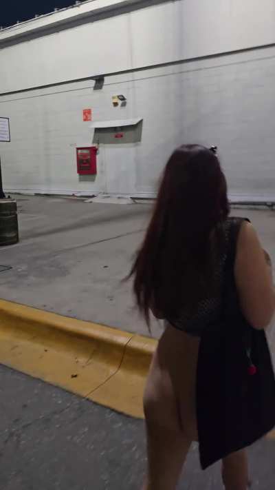 The weather was perfect for a quick flash before the grocery run