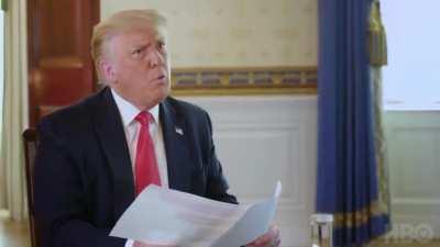 This 40 second clip tells so much about America’s President