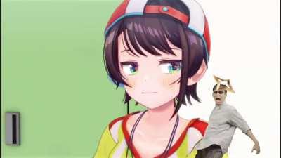 Towa's Holografiti debut in a nutshell (My first reddit shitpost)