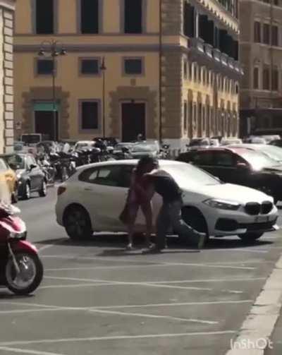 Stealing from the wrong Lady