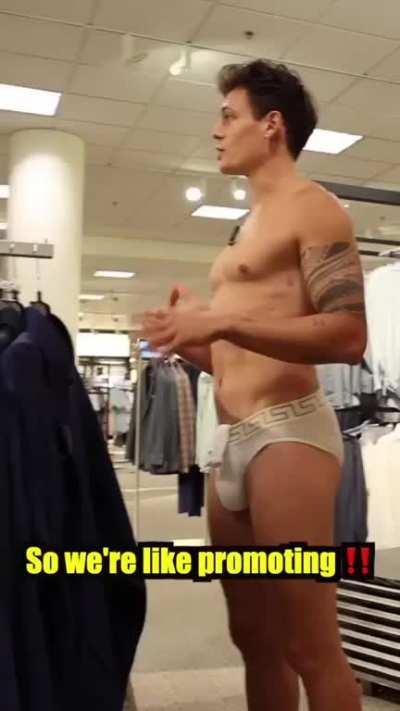 Pretending to be VERSACE Mannequins