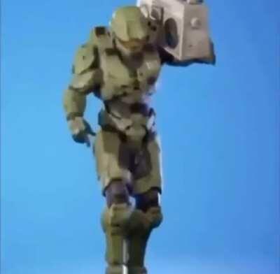 Wtf master chief doing the dougie 😳😳😳🔥