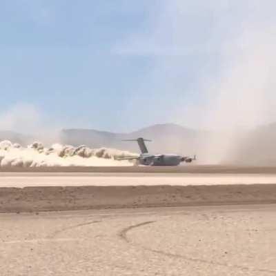 C-17 Desert Takeoff