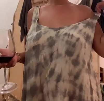 Do you prefer wine or my milk? :D