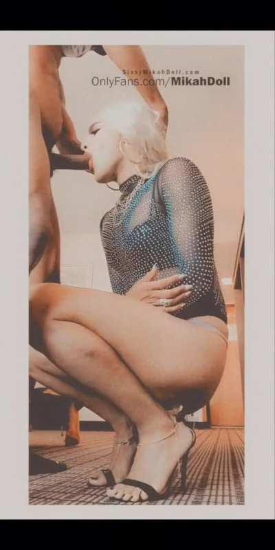 Daddy feeding me his BBC