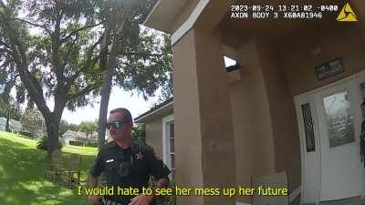 Ex girlfriend won’t leave her boyfriends house, is later arrested after driving away recklessly