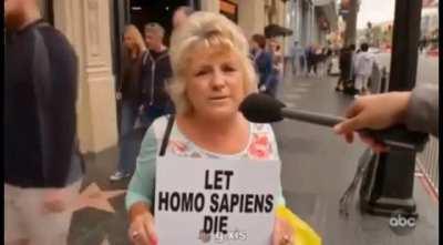 let homo sapiens die?