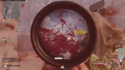 When you have a sniper and the stars align