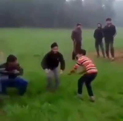 Kids these days are evil, lmfao.