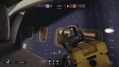 Bet he didn't expect that